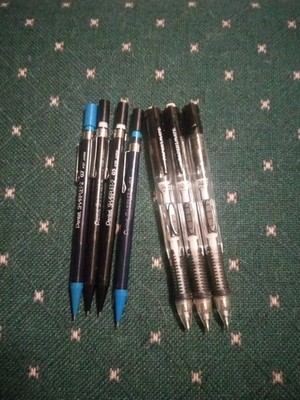 Pentel And Paper Mate Mechanical Pencils Lot Of 7 Great Working Condition Japan