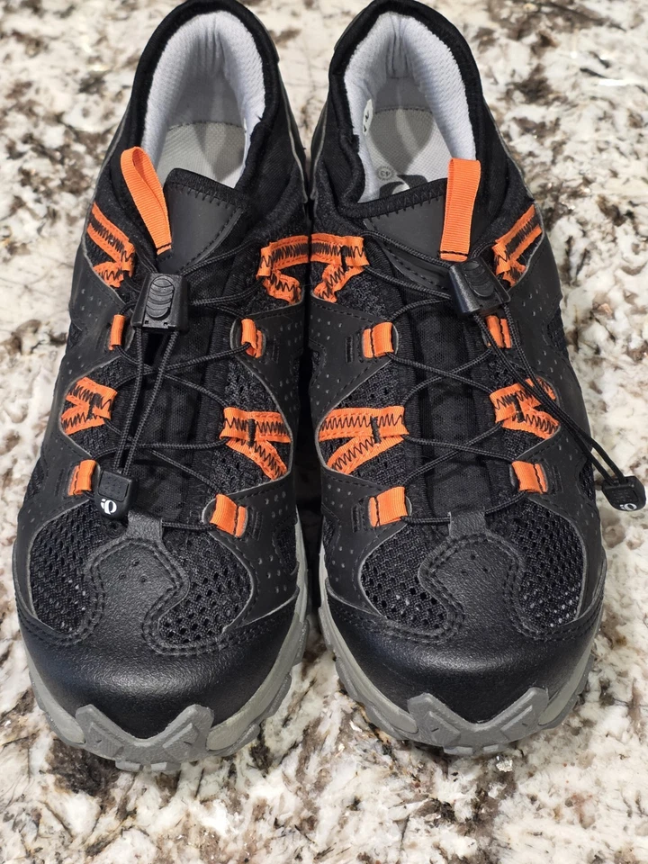 Pearl Izumi Hombres X-Alp Drift II Zapatos de Ciclismo Talla 49 Negro Naranja Bicicleta de Montaña Foto 2 de 4