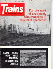 TRAINS MAGAZINE JULY 1969