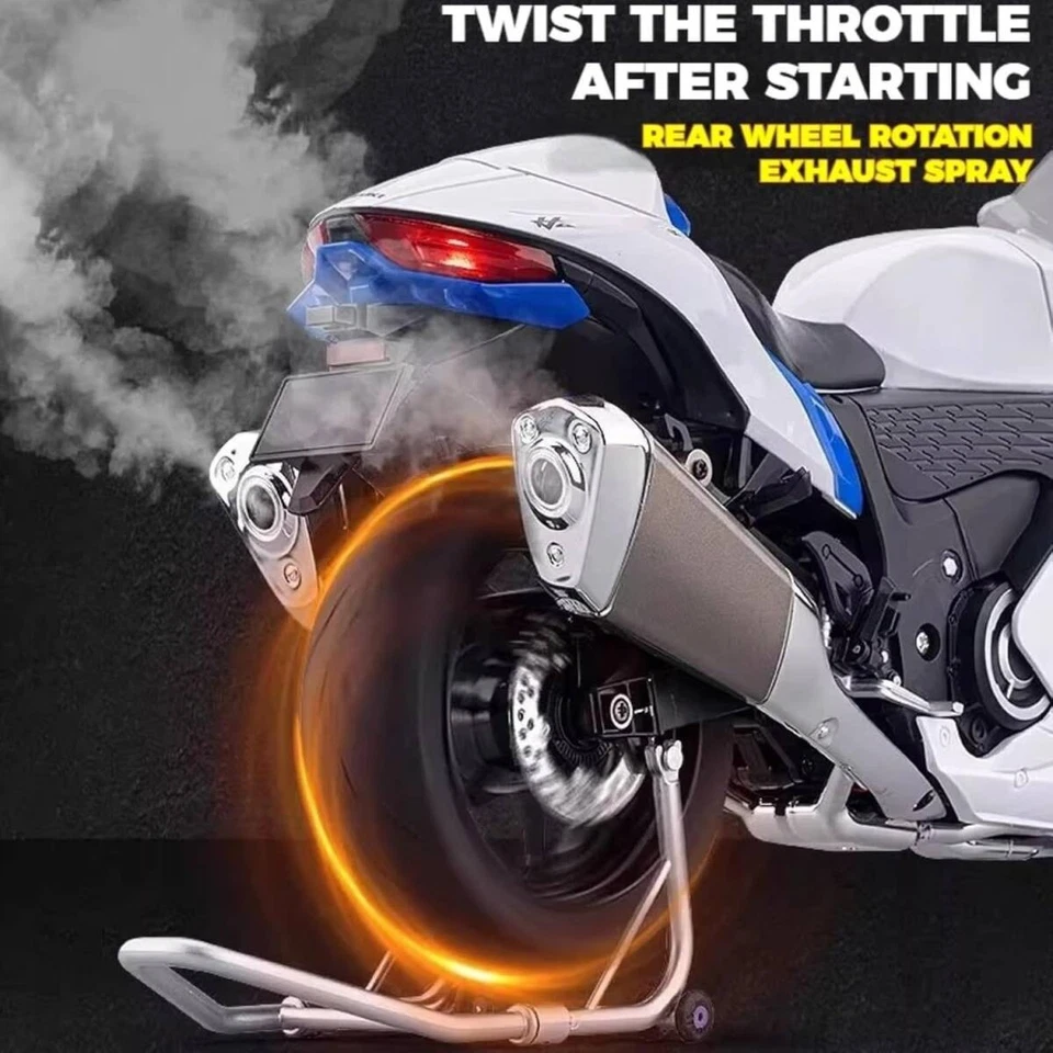 1/6 Suzuki Hayabusa GSX1300R Hayabusa Blanca - Imagen 3 de 4