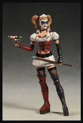 New DC Direct Batman: Arkham Asylum Series 1 Harley Quinn Action Figure 2011