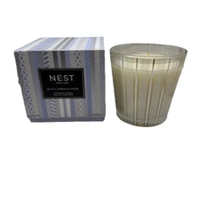 Nest New York Blue Cypress & Snow 3 Wicks Scented Candle 21.1 oz