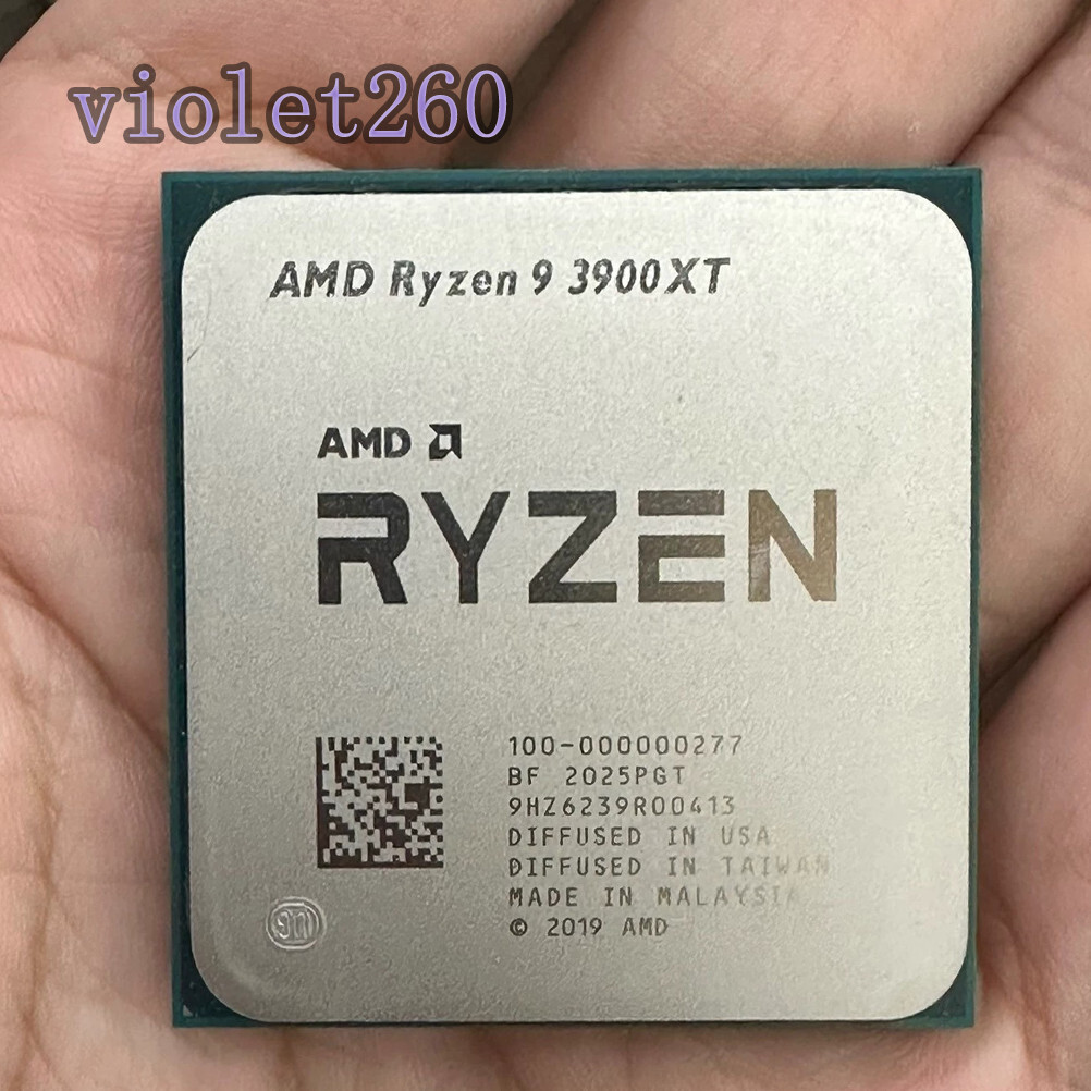 AMD Ryzen 9 3900XT AM4 CPU Processor 3.8GHz 12-Core 24