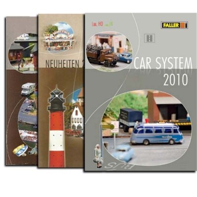 FALLER CATALOG BOOK SERIES 2006 TO 2014 CAR SYSTEM NEUHEITEN MODEL MAKING