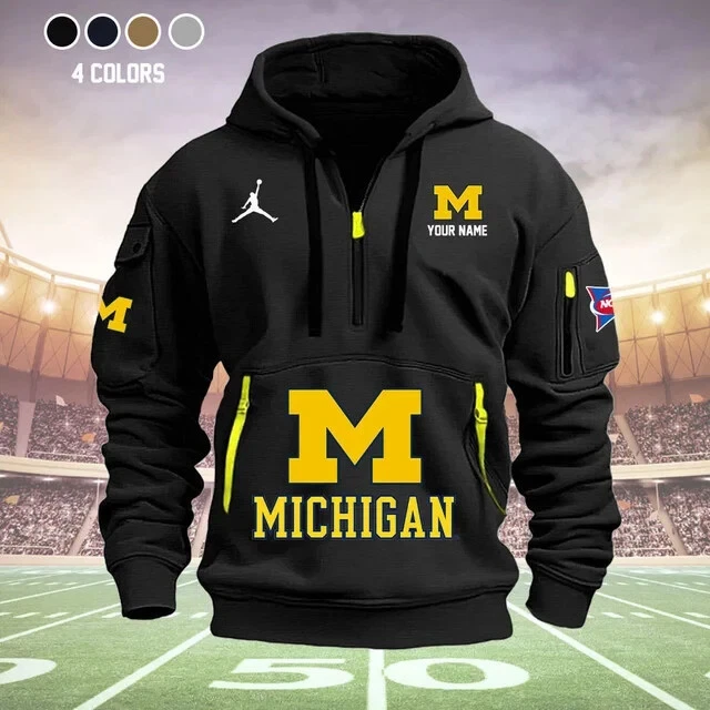 Michigan Wolverines Heavy Hoodie