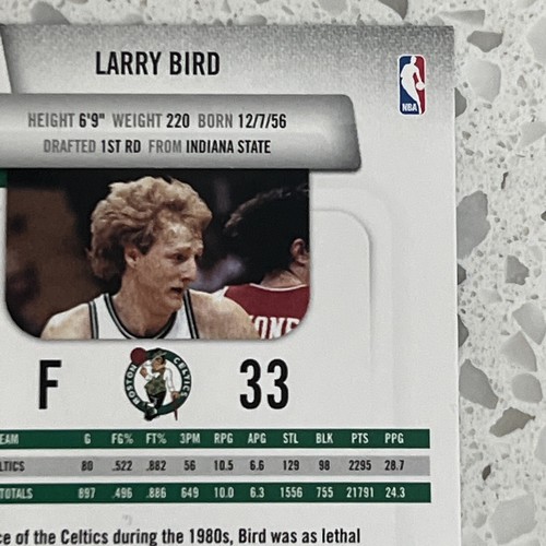 LARRY BIRD 2010-11 Panini Prestige #137 Boston Celtics NBA Basketball Card Base - Picture 9 of 12