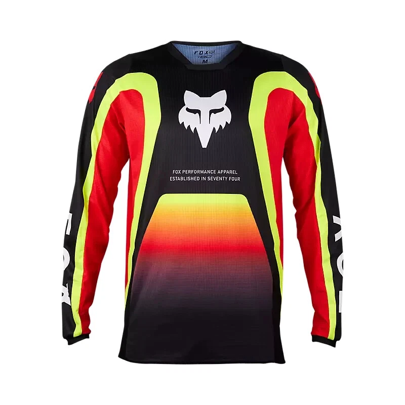 New Fox Racing 180 Ballast Jersey, Black/Red, Medium, 31275-017-M 