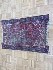 2'5 x 3'9 Hand Knotted Red Antique Hamadan Oriental Rug G15459