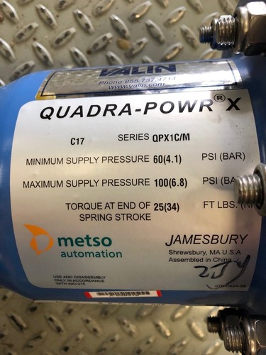 Jamesbury 1" Ball Valve 233600MTA1 w/ Actuator and Solenoid Valve - Picture 2 of 5