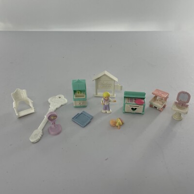 Vintage Fisher Price Precious Places Wedding Groom Baby Amanda Stove Key