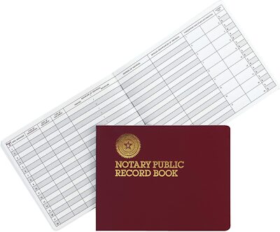 Dome Notary Public Record Book, 522 entries