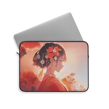 Kawaii Anime Princess Laptop Sleeve 13" 15", Cute Laptop Sleeve MacBook Sleeve