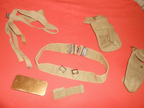 BRITISH ARMY : SPECIAL INFANTRY EQUIPMENT , WEB MILITARIA (for BREN ) used - Picture 10 of 11