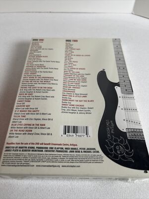 New Eric Clapton - Crossroads Guitar Festival 2007 DVD 2007 2-Disc