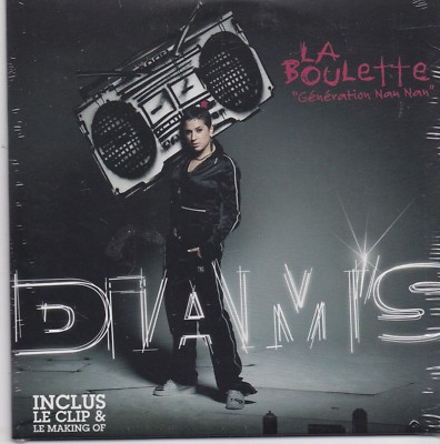 DIAM ,S-La Roulette cd maxi single 4 tracks cardsleeve Sealed