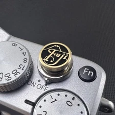 Shutter Button Hot Shoe Cover brass Suitable