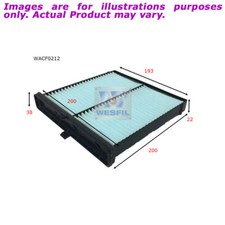 New WESFIL Cabin Filter For Mazda CX-30 2.0L WACF0212