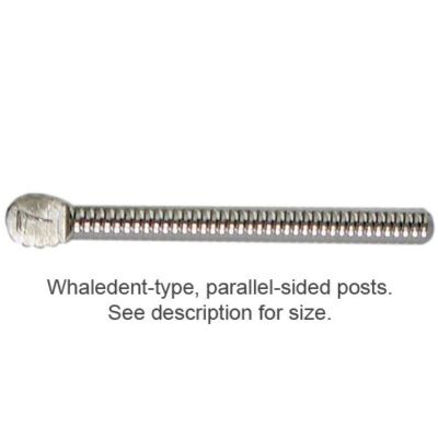 Johnson-Promident #4 Whaledent-Type Titanium Posts, 25/pk