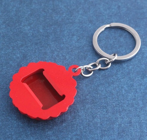 Fallout Nuka Cola Themed Bottle Opener Keychain - 第 3/3 張圖片