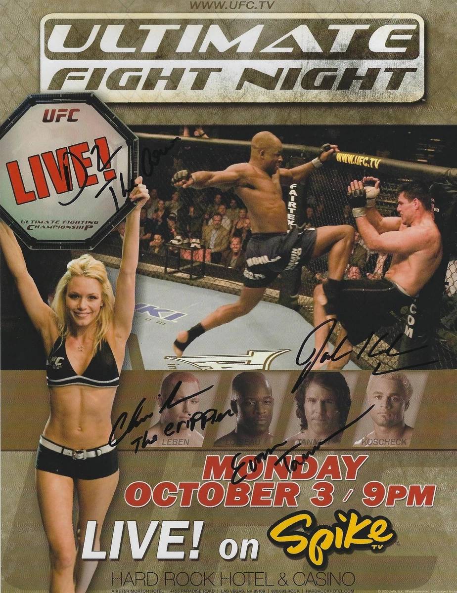 Carte Upper Deck 2009 – Josh Koscheck Autograph – Prominent Cuts #CFS-JK