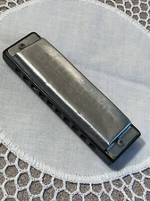 Vintage Bluesband Hohner International Harmonica Key C. Working. VGC.