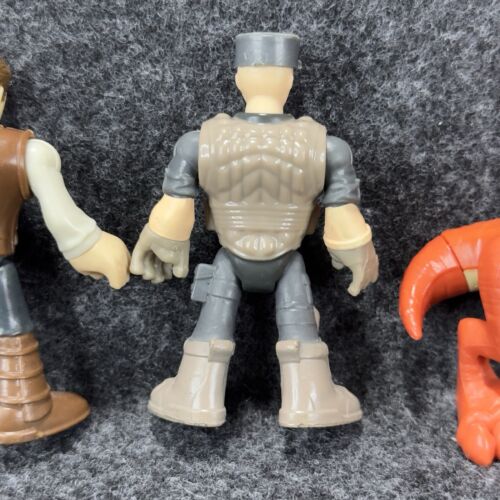 Imaginext Jurassic World Dino Owen - Guard Figure Lot w/ Raptor - 3 pc Fig Lot - Picture 12 of 13