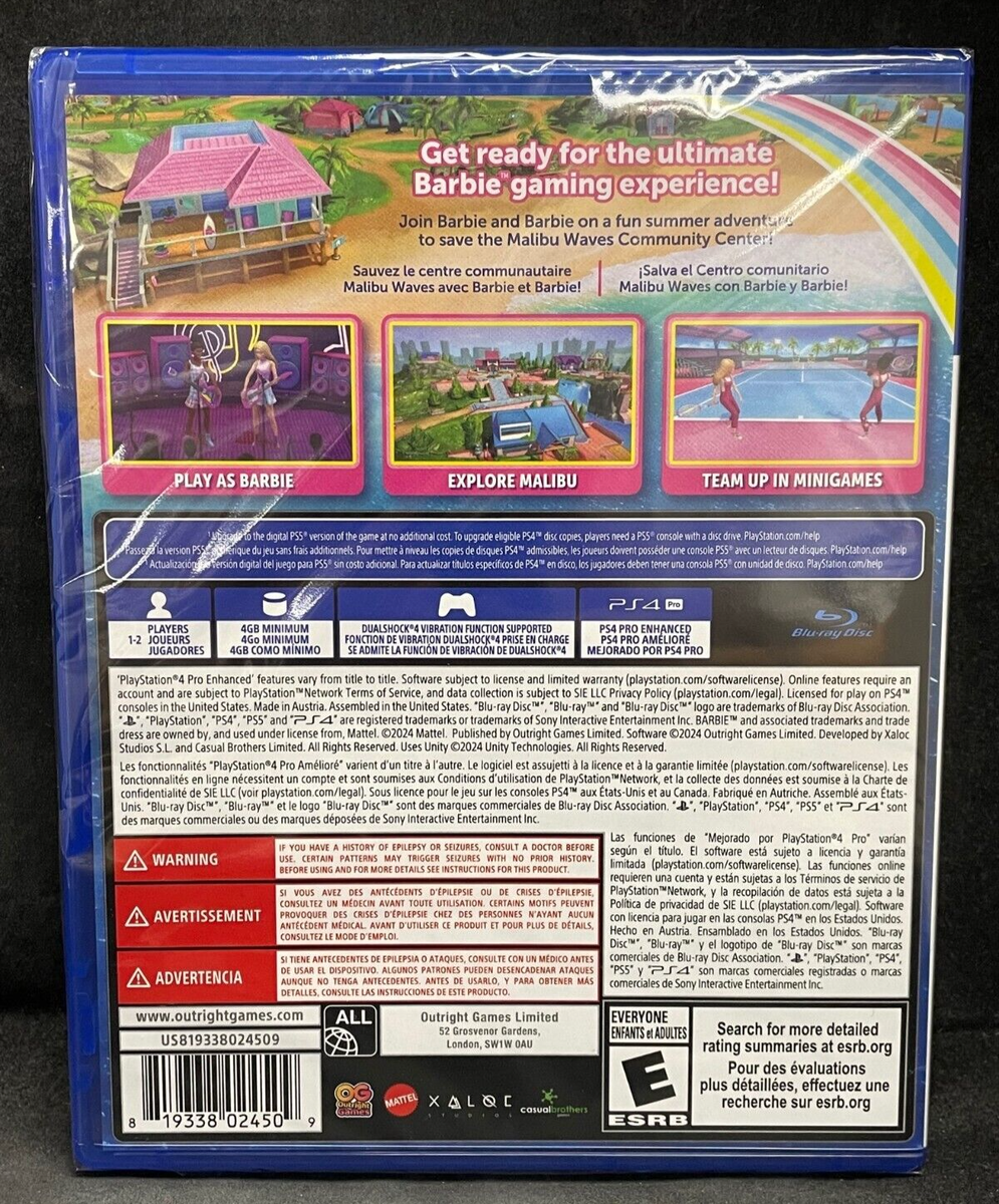 Barbie Project Friendship (PS4 / Playstation 4) BRAND NEW | eBay