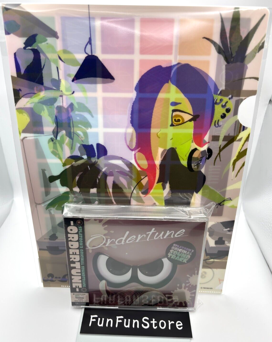 Nintendo Splatoon 3 Original Soundtrack Ordertune CD Set Music