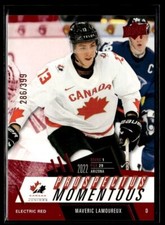 2024-25 Prospectus Momentous Electric Red Maveric Lamoureux /399 #PM-7