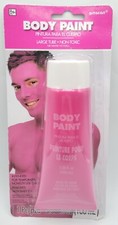 Amscan Temporary Use Body Paint. 3.38oz Tube. NON-TOXIC. Factory Sealed. PINK