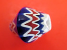 ANTIQUE MURANO ART GLASS BEAD NATIVE AMERICAN TRADE INDIAN RARE VENETIAN  LARGE — photo 6