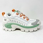Caterpillar CAT Intruder Oxford Star White Pastel Green Mens Shoes P724500
