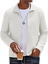 Men's Bomber Jacket Lightweight Coat Sportwear Zipper Windbreaker