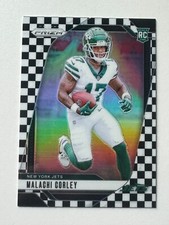 2024 Panini Prizm - Rookies Malachi Corley #369 Black & White Checker Prizm (RC)