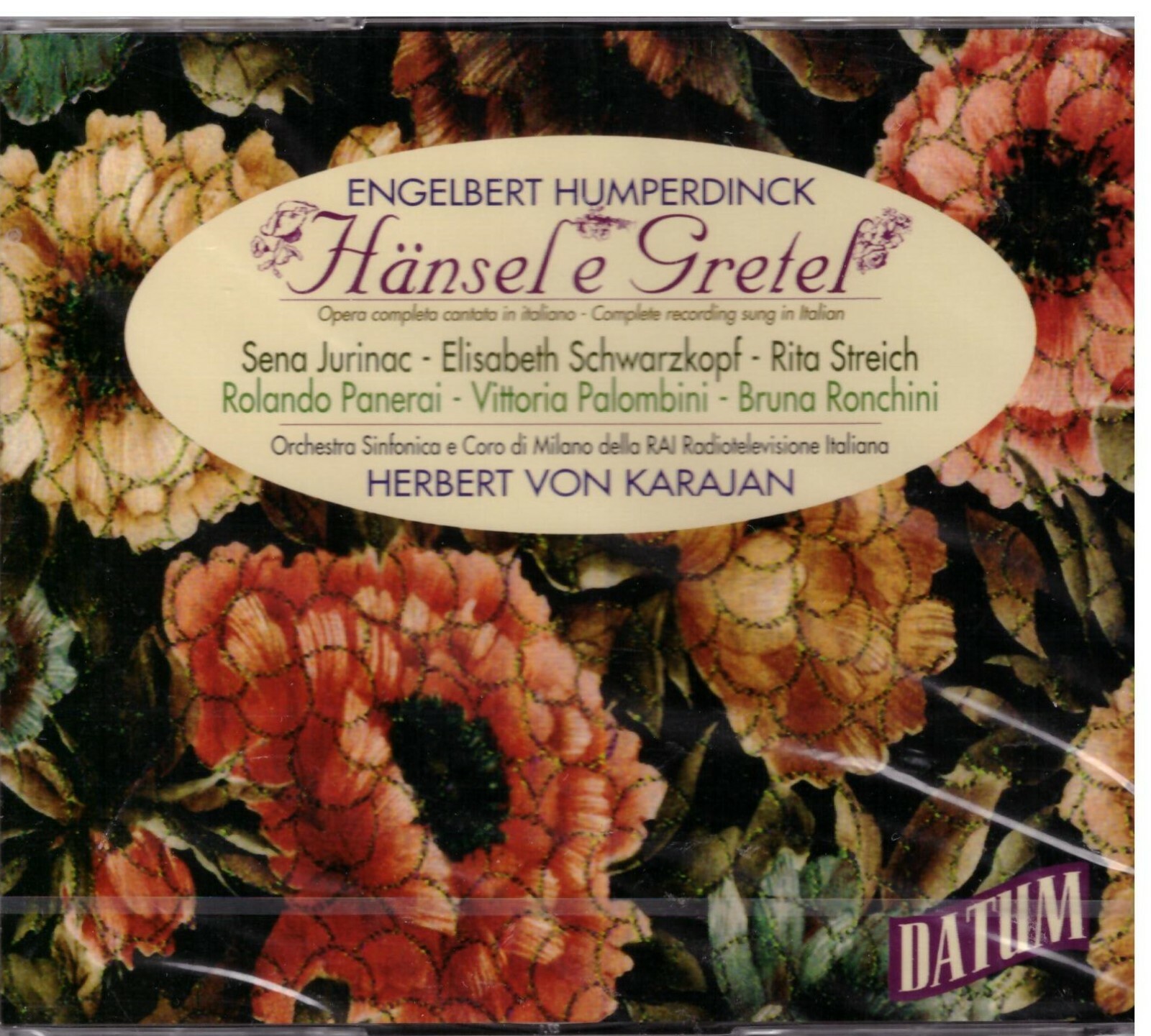 Humperdinck: Hansel e Gretel / Karajan, Schwarzkopf, Panerai, Milano 1954 - CD