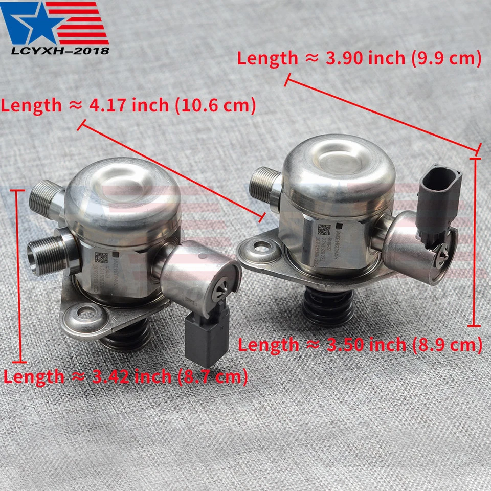 Bomba de combustible de alta presión L+R 2 piezas para Mercedes GL450 E550 2780701101 2780701201 Foto 2 de 4