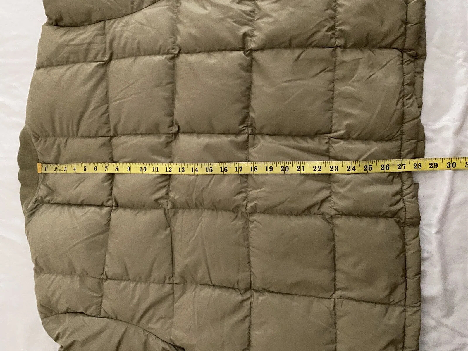 Cabela's Goose Down Underwear Snap Shirt Top Tan Nylon SIZE 2XL Reg Vtg Hunting eBay