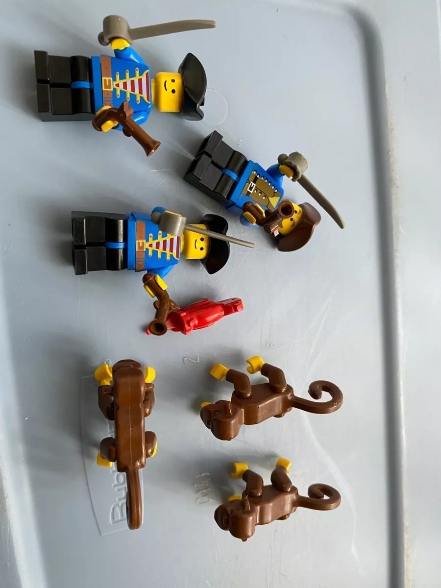 Lot of 3 vintage LEGO Pirate minifigures 3 monkeys eBay