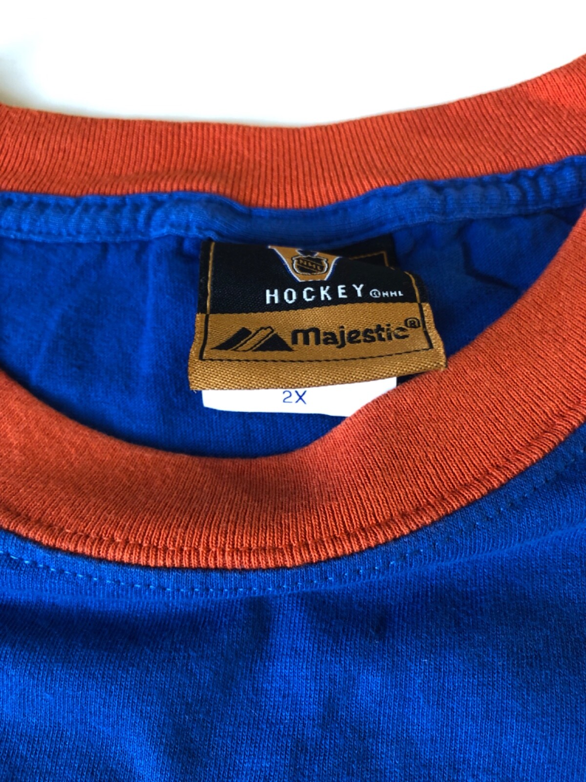 Edmonton Oilers XL CCM Practice Jersey & XXL Majestic Ringer Tee eBay