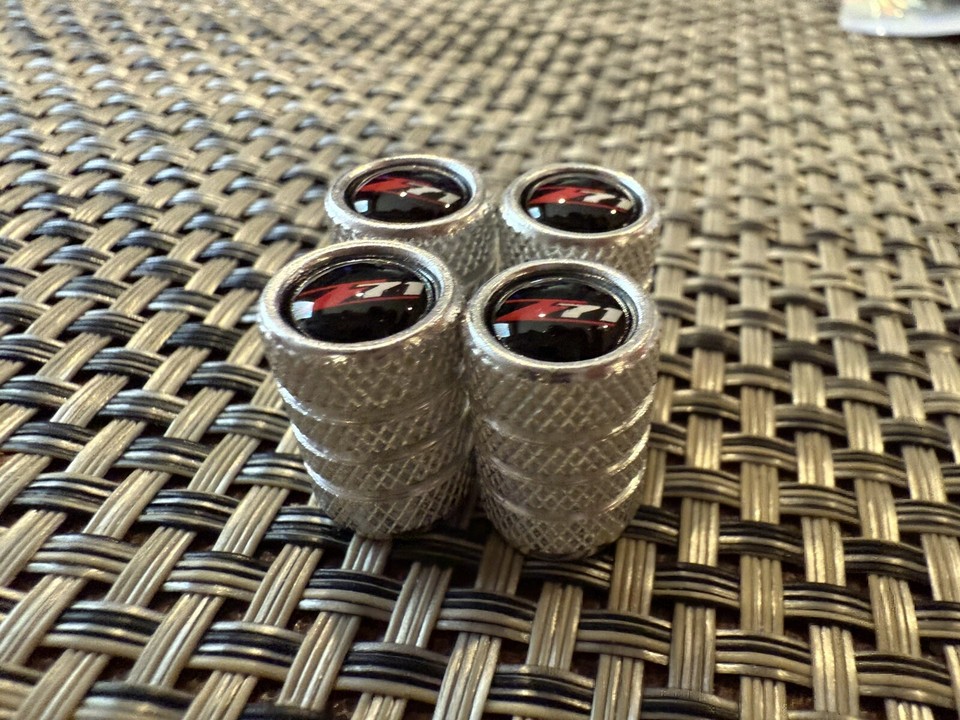 Tire Valve Stem Caps, Compatible with Chevy Colorado Silverado Z71 Stem