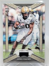 2020 Panini Chronicles Draft Picks Playoff Goal Line Blue #13 Jared Pinkney A2B