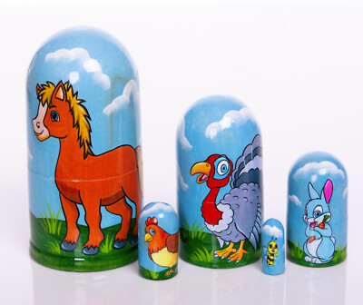 Farm Frenzy Nesting Dolls 4
