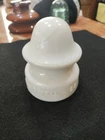 Vintage White Milk Glass Insulator Maydwell 20  USA