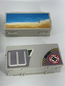 VTG Galoob Micro Machines Travel City Battle Block Playset Lot 1987 Lot Of 14