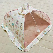 Little Twin Stars Kiki Lala Food Cover, Sanrio, Retro Rare Item, 30cm