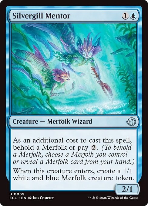 SILVERGILL MENTOR x4 mtg NM-M Lorwyn Eclipsed 4 Unc