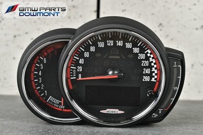 MINI F54 F56 F57 INSTRUMENT CLUSTER JCW JOHN COOPER WORKS KM/H 5A1C405