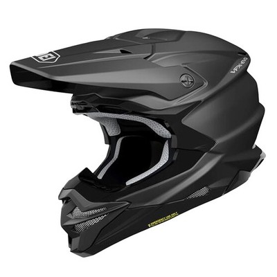 Shoei VFX-EVO Motorcycle Offroad Motocross Dirt Bike Helmet - Matte Black