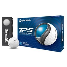 TaylorMade 2025 TP5 1 Dozen Golf Balls Brand New (12 Balls)