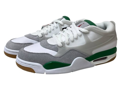 NIKE Men 8.0US Air Jordan 4 Rm Sneakers Fq7939-103 Us8 White Green Men'S/049